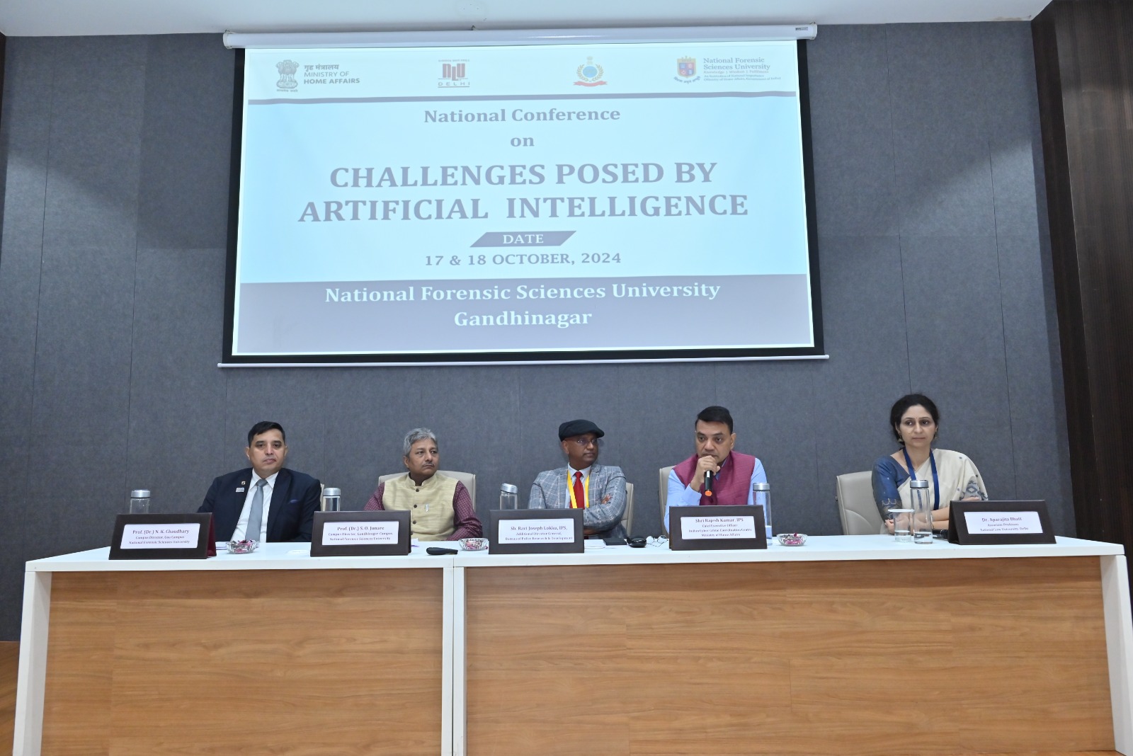 Conference on Challenges posed by AI
