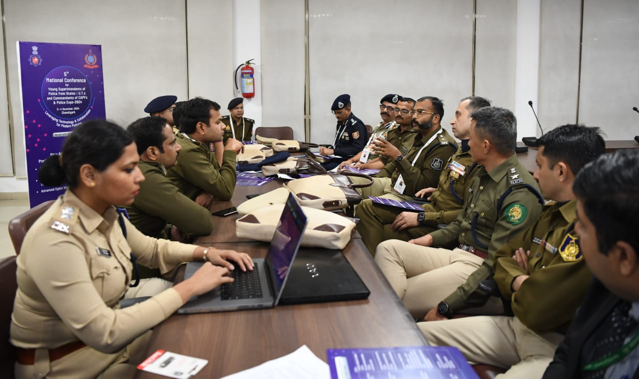  5th National Young SPs Commandants Conference 2024 held  at Chandigarh