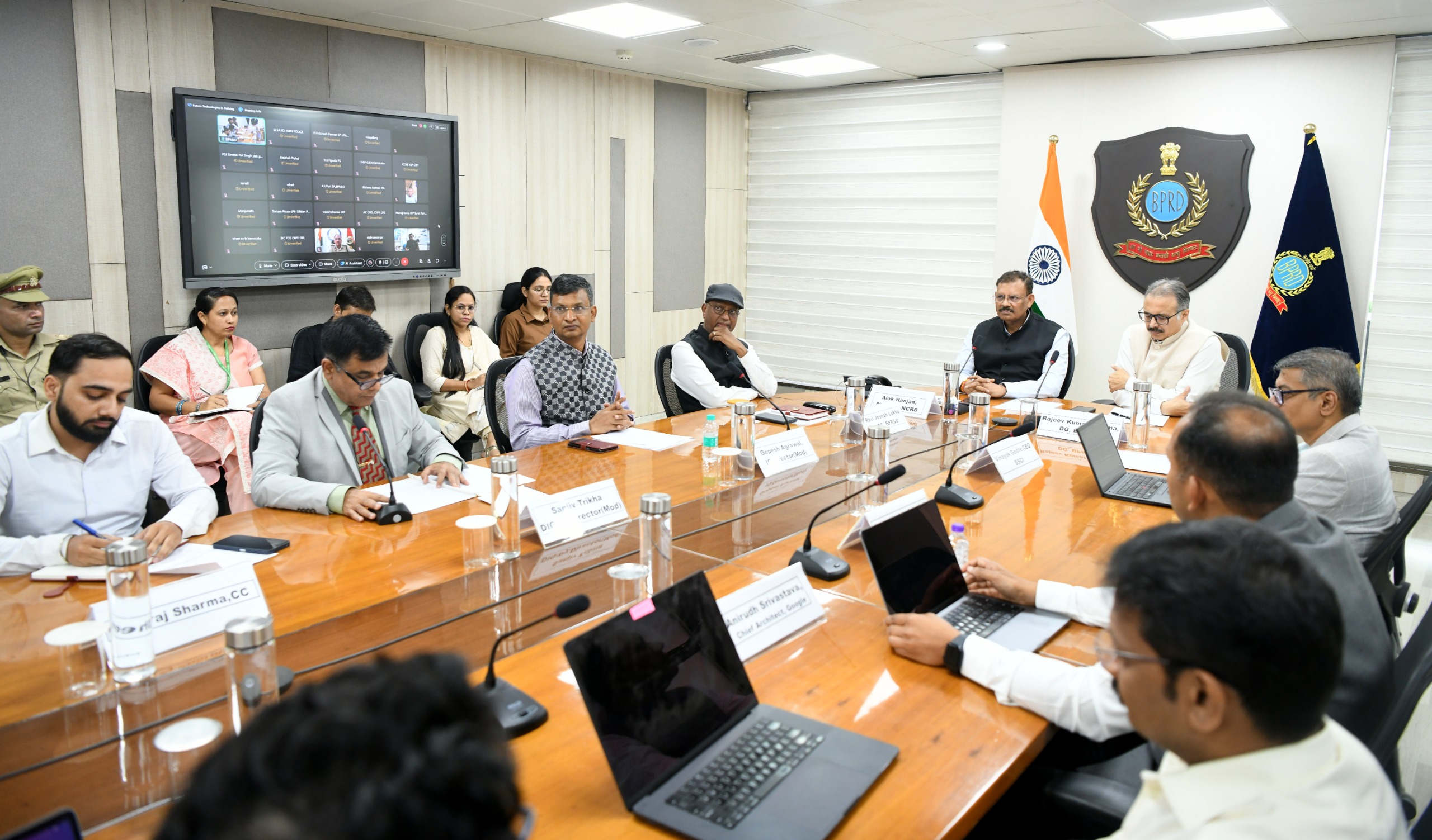 Workshop on Future Technologies in Policing on 13th June 2025 at BPRD HQs